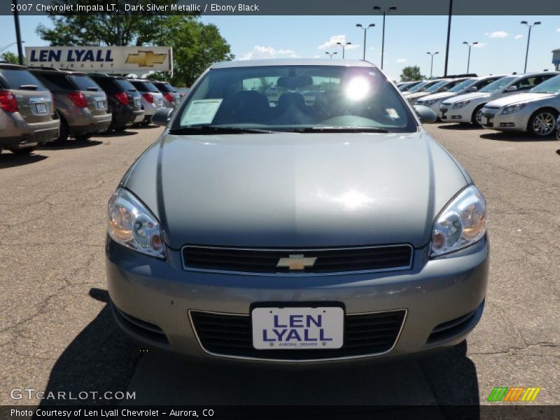 Dark Silver Metallic / Ebony Black 2007 Chevrolet Impala LT