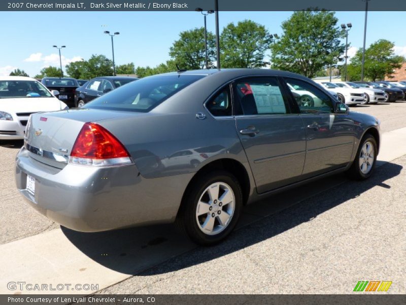 Dark Silver Metallic / Ebony Black 2007 Chevrolet Impala LT