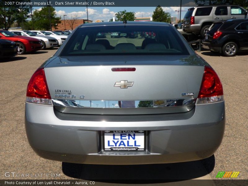 Dark Silver Metallic / Ebony Black 2007 Chevrolet Impala LT