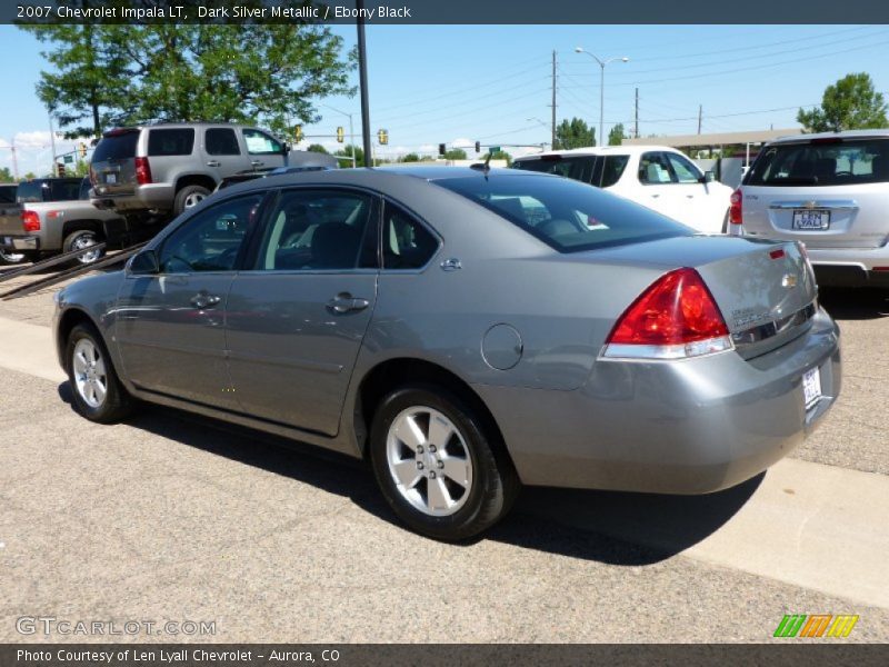 Dark Silver Metallic / Ebony Black 2007 Chevrolet Impala LT