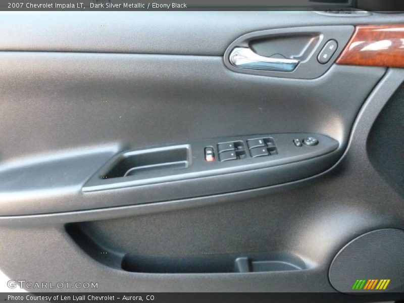 Dark Silver Metallic / Ebony Black 2007 Chevrolet Impala LT