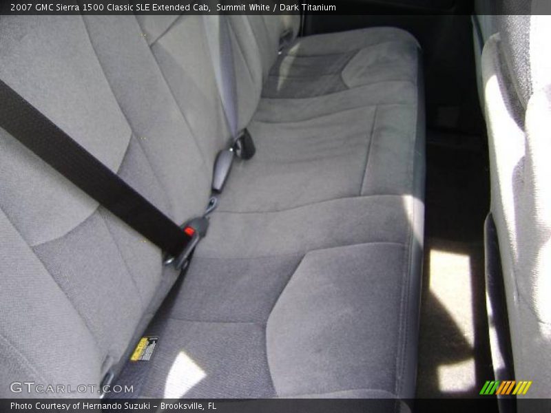 Summit White / Dark Titanium 2007 GMC Sierra 1500 Classic SLE Extended Cab