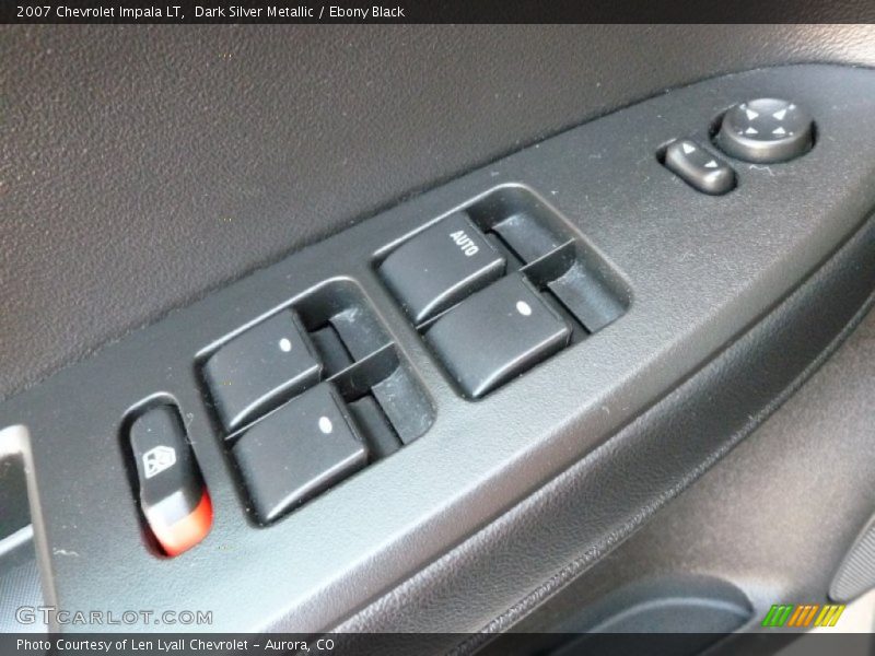 Dark Silver Metallic / Ebony Black 2007 Chevrolet Impala LT