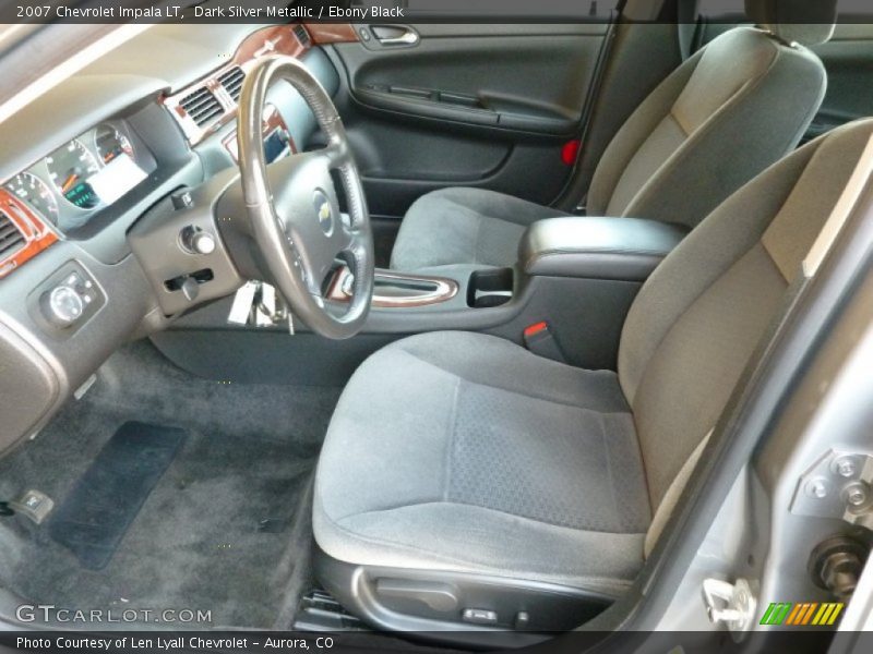 Dark Silver Metallic / Ebony Black 2007 Chevrolet Impala LT