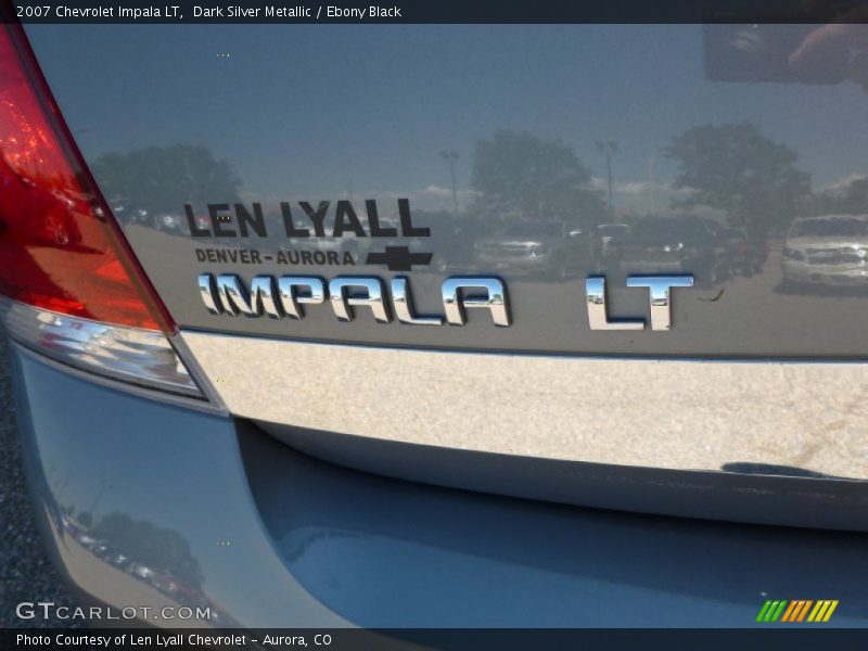 Dark Silver Metallic / Ebony Black 2007 Chevrolet Impala LT