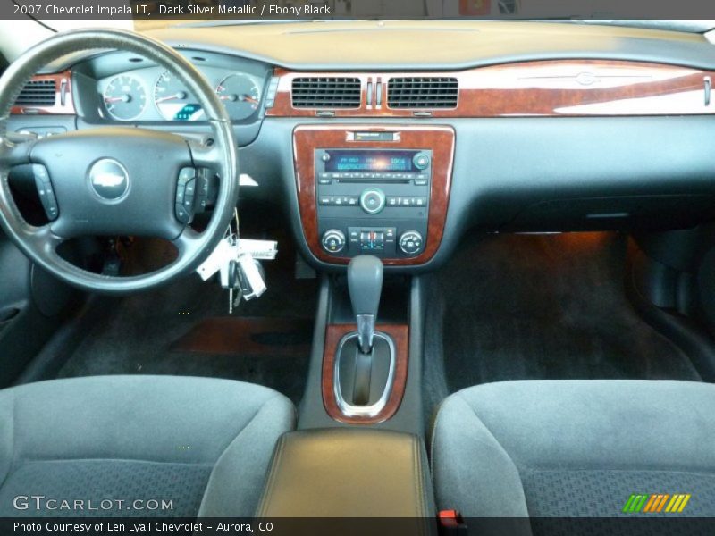 Dark Silver Metallic / Ebony Black 2007 Chevrolet Impala LT