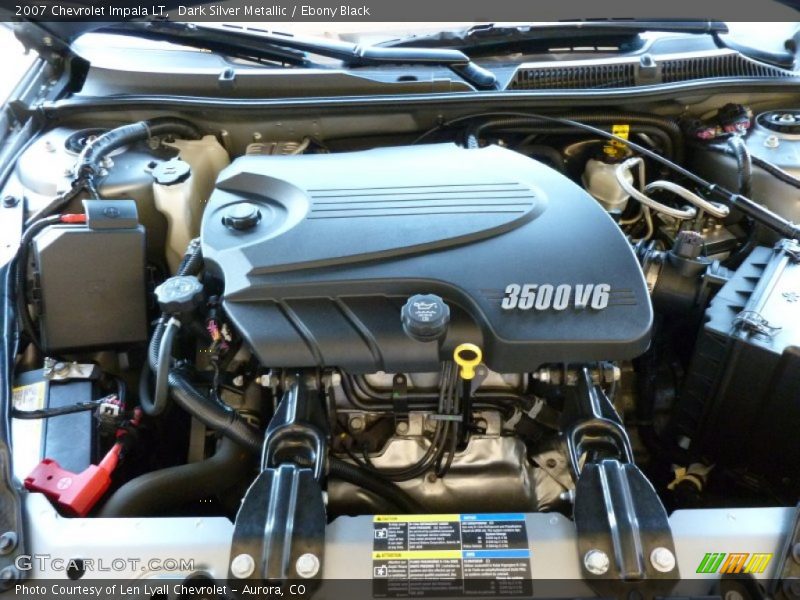 Dark Silver Metallic / Ebony Black 2007 Chevrolet Impala LT