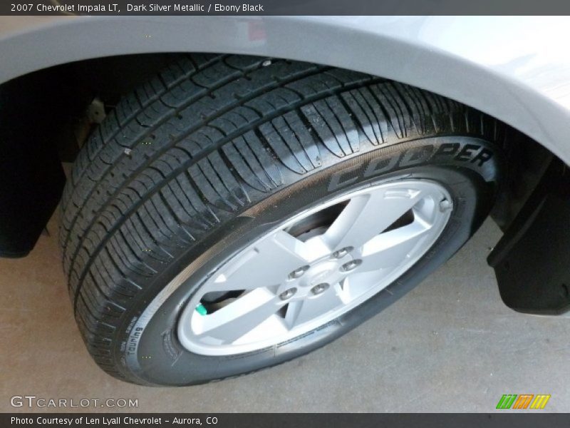 Dark Silver Metallic / Ebony Black 2007 Chevrolet Impala LT