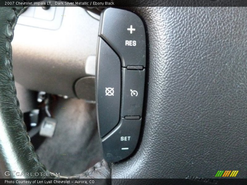 Dark Silver Metallic / Ebony Black 2007 Chevrolet Impala LT