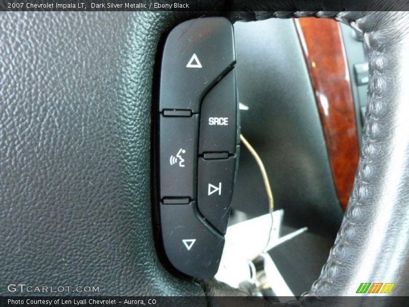 Dark Silver Metallic / Ebony Black 2007 Chevrolet Impala LT
