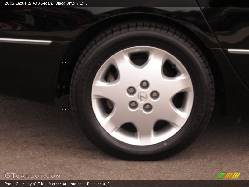 Black Onyx / Ecru 2003 Lexus LS 430 Sedan