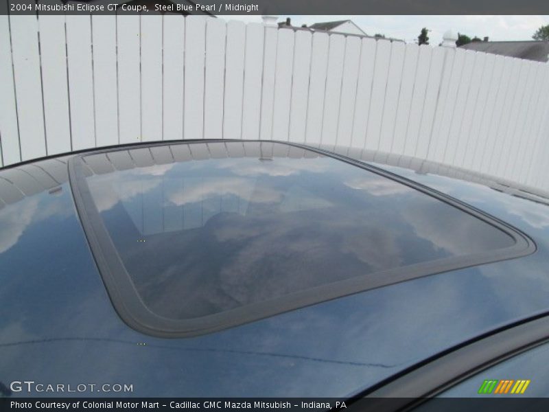 Steel Blue Pearl / Midnight 2004 Mitsubishi Eclipse GT Coupe