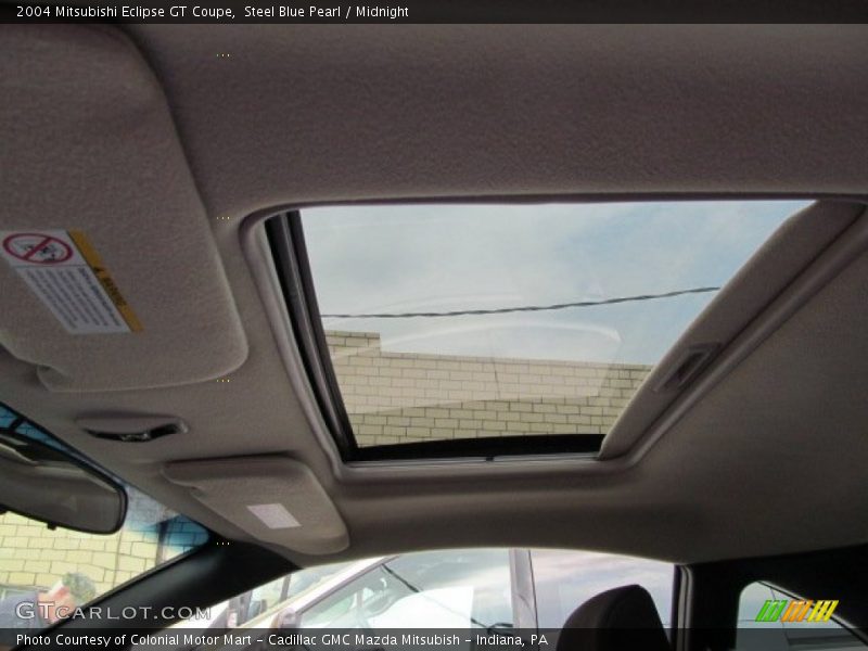 Steel Blue Pearl / Midnight 2004 Mitsubishi Eclipse GT Coupe