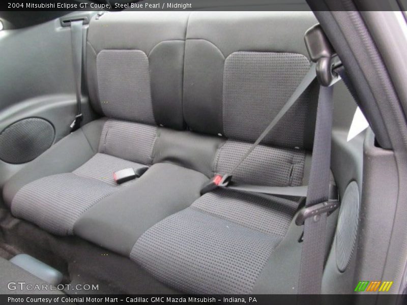 Rear Seat of 2004 Eclipse GT Coupe