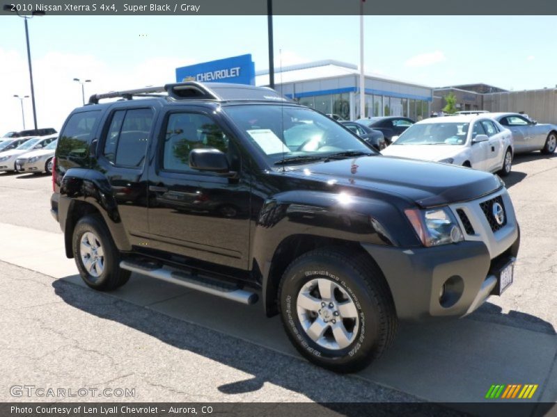 Super Black / Gray 2010 Nissan Xterra S 4x4