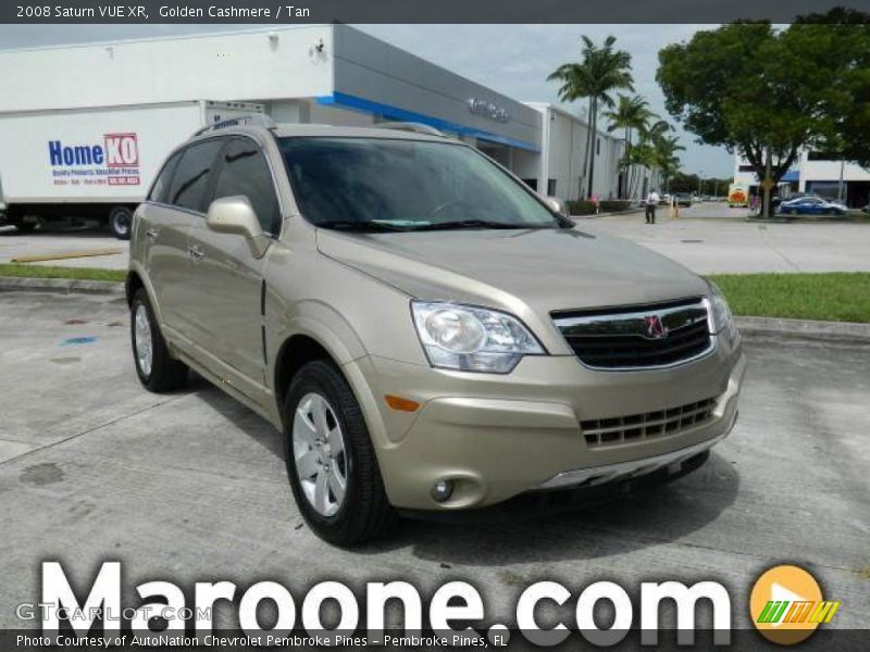 Golden Cashmere / Tan 2008 Saturn VUE XR
