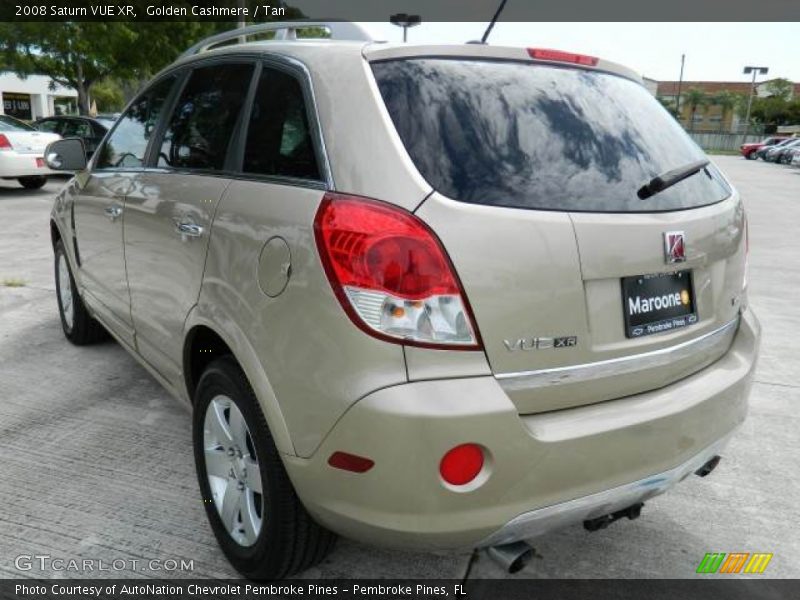 Golden Cashmere / Tan 2008 Saturn VUE XR