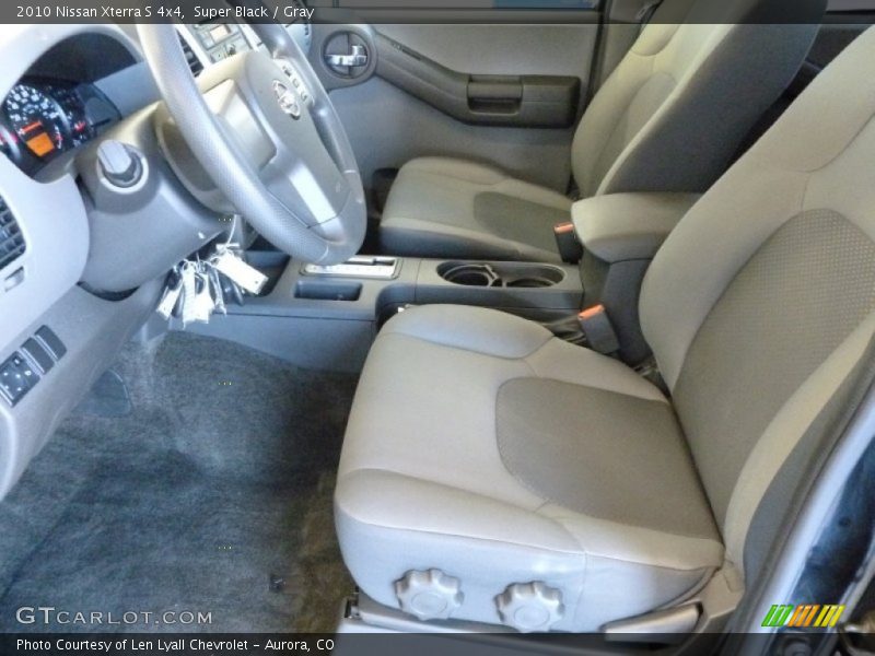 Super Black / Gray 2010 Nissan Xterra S 4x4