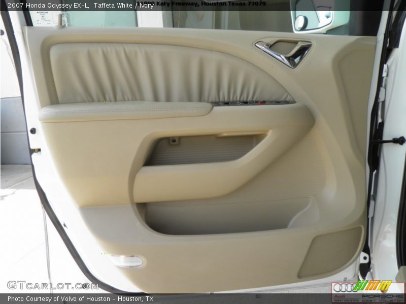 Taffeta White / Ivory 2007 Honda Odyssey EX-L