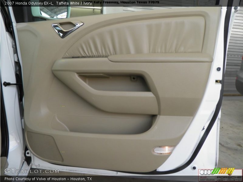 Taffeta White / Ivory 2007 Honda Odyssey EX-L