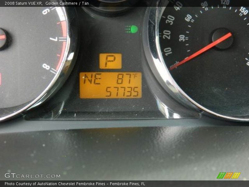 Golden Cashmere / Tan 2008 Saturn VUE XR