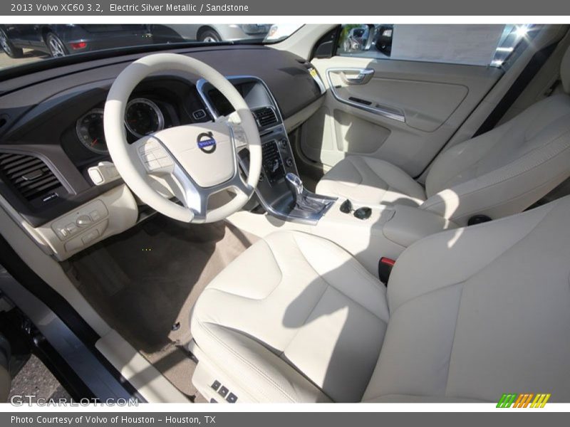 Electric Silver Metallic / Sandstone 2013 Volvo XC60 3.2