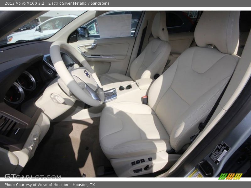 Electric Silver Metallic / Sandstone 2013 Volvo XC60 3.2