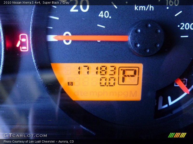 Super Black / Gray 2010 Nissan Xterra S 4x4