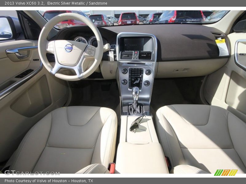 Electric Silver Metallic / Sandstone 2013 Volvo XC60 3.2