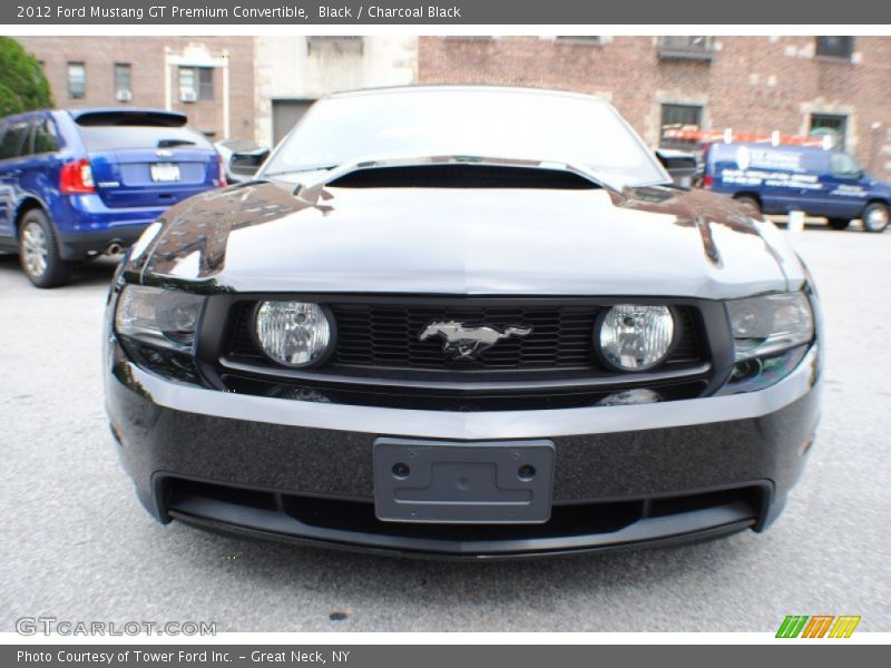 Black / Charcoal Black 2012 Ford Mustang GT Premium Convertible
