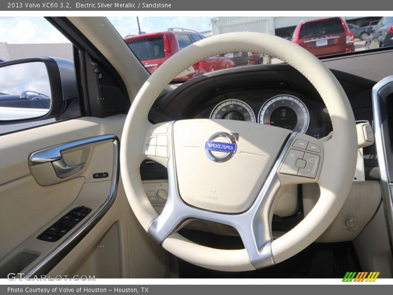Electric Silver Metallic / Sandstone 2013 Volvo XC60 3.2