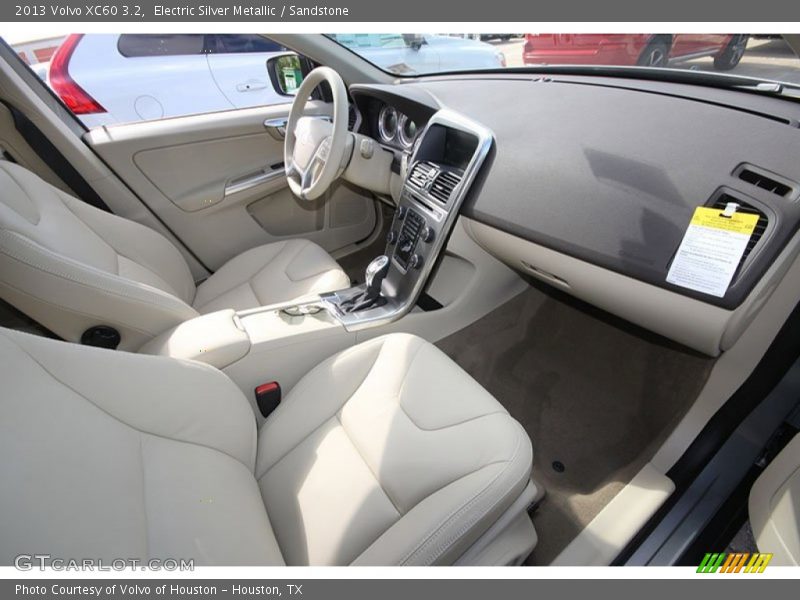 Electric Silver Metallic / Sandstone 2013 Volvo XC60 3.2