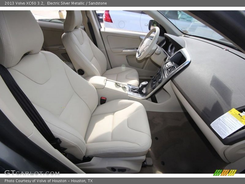 Electric Silver Metallic / Sandstone 2013 Volvo XC60 3.2