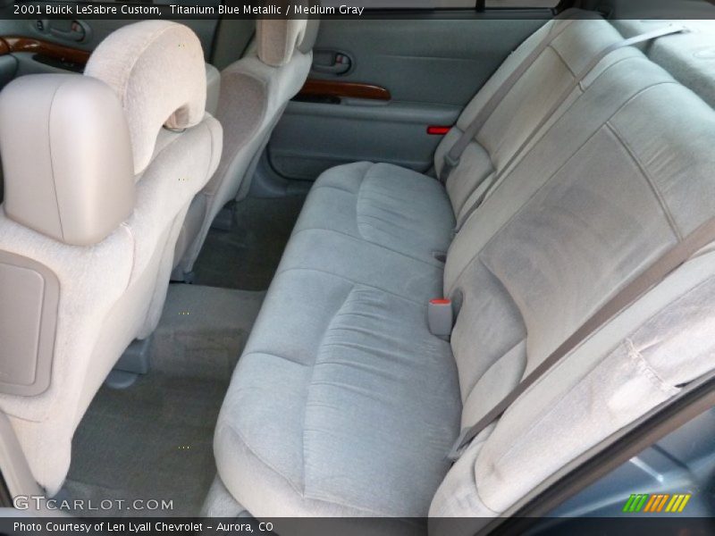 Titanium Blue Metallic / Medium Gray 2001 Buick LeSabre Custom