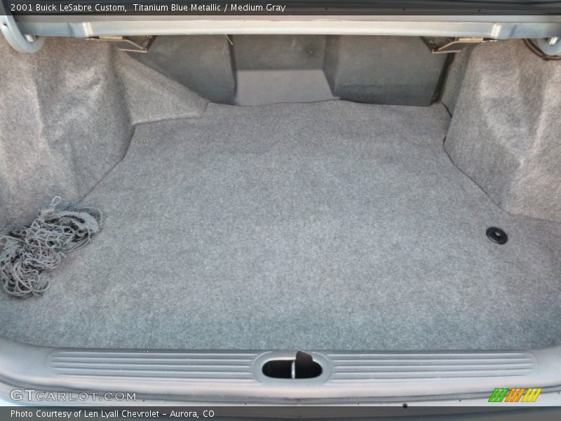 Titanium Blue Metallic / Medium Gray 2001 Buick LeSabre Custom