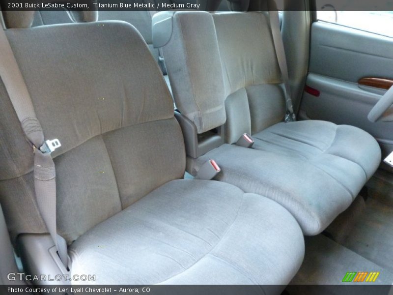 Titanium Blue Metallic / Medium Gray 2001 Buick LeSabre Custom