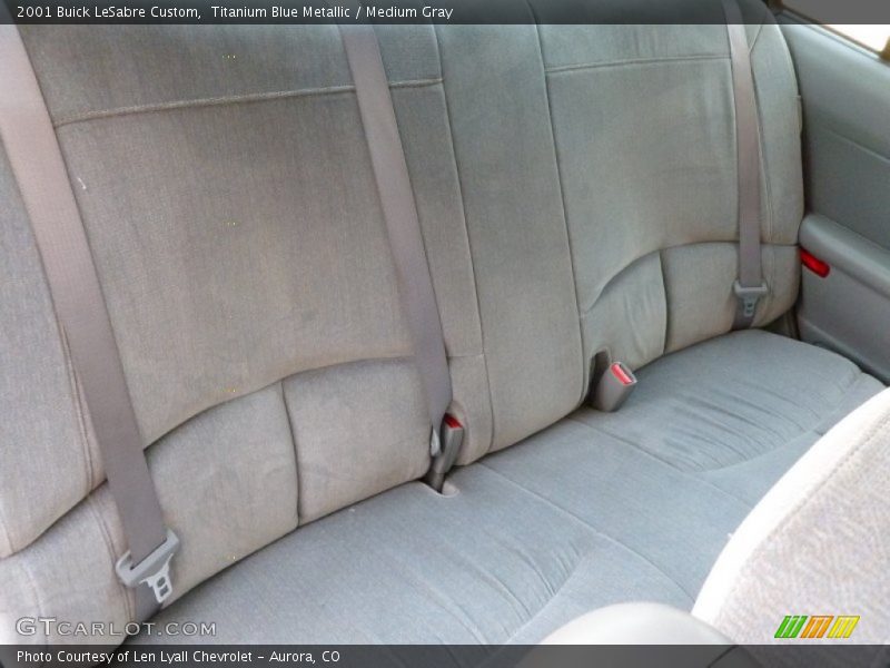 Titanium Blue Metallic / Medium Gray 2001 Buick LeSabre Custom