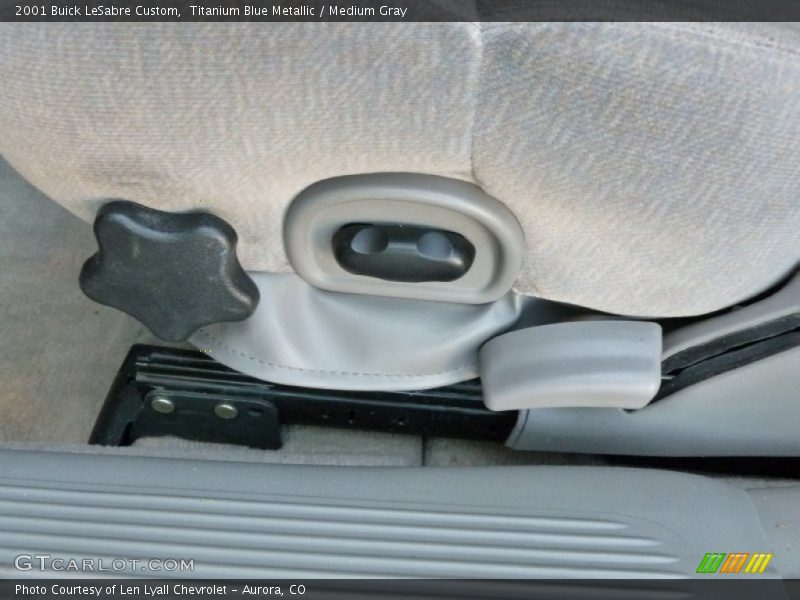 Titanium Blue Metallic / Medium Gray 2001 Buick LeSabre Custom
