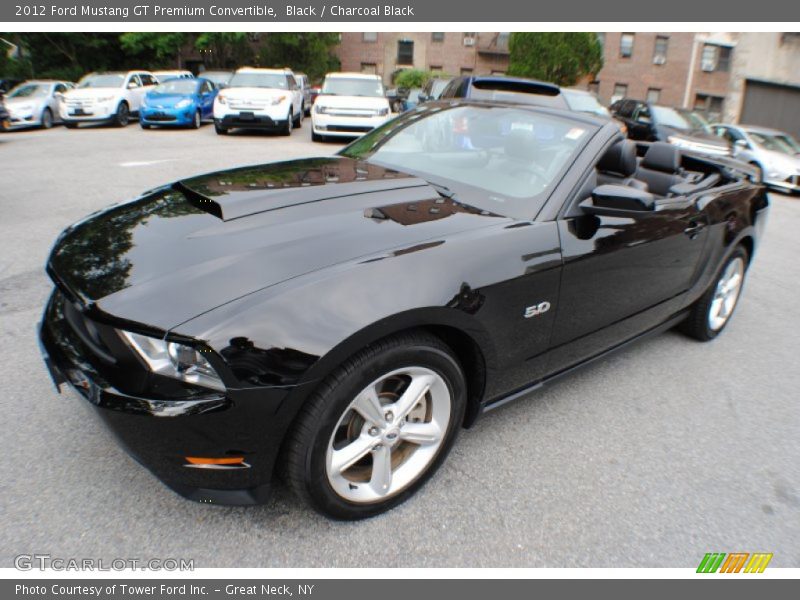 Front 3/4 View of 2012 Mustang GT Premium Convertible