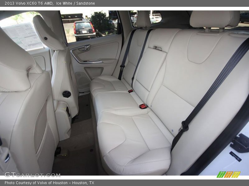 Rear Seat of 2013 XC60 T6 AWD