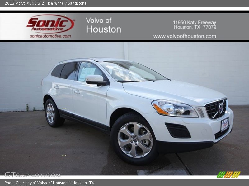 Ice White / Sandstone 2013 Volvo XC60 3.2