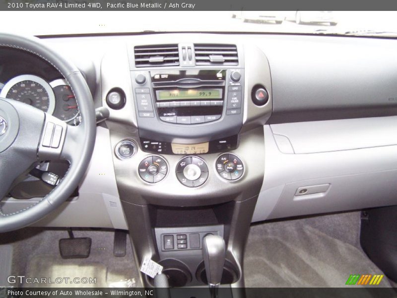 Pacific Blue Metallic / Ash Gray 2010 Toyota RAV4 Limited 4WD
