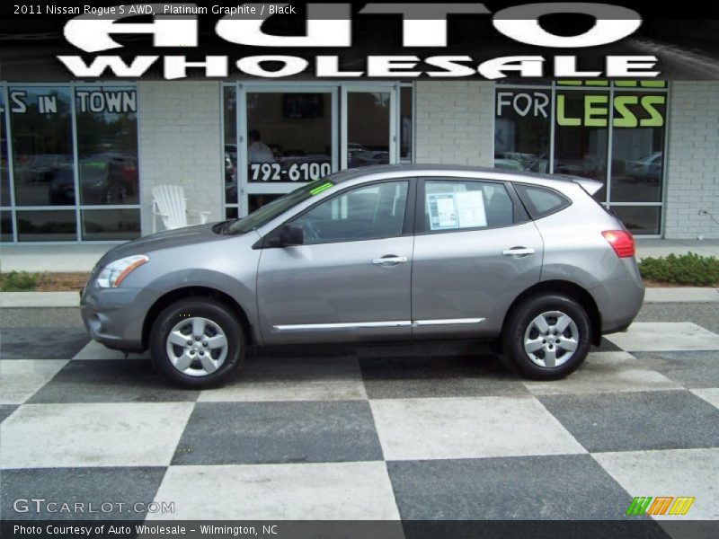 Platinum Graphite / Black 2011 Nissan Rogue S AWD