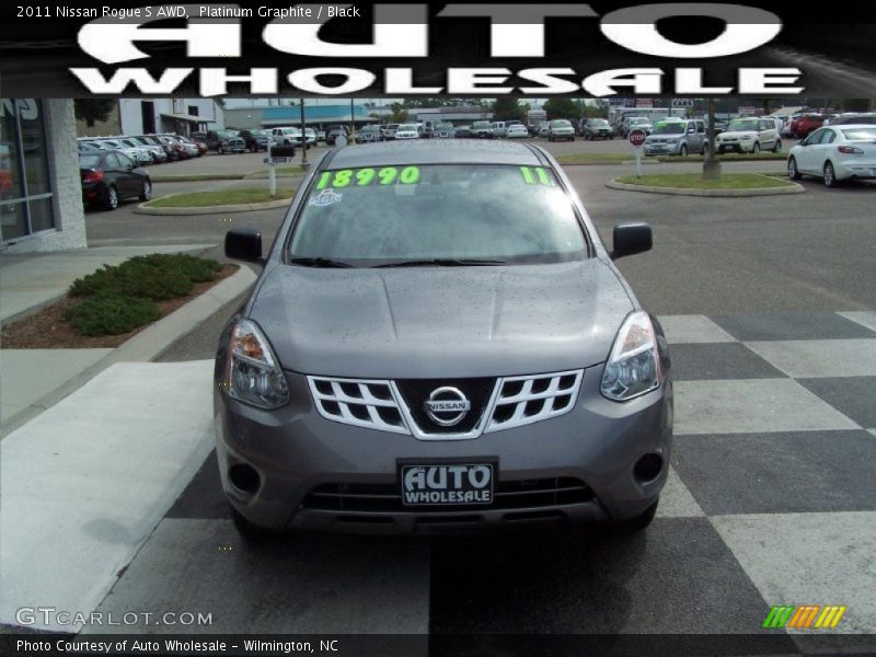 Platinum Graphite / Black 2011 Nissan Rogue S AWD