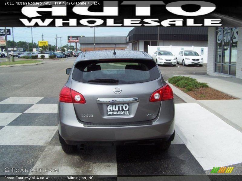 Platinum Graphite / Black 2011 Nissan Rogue S AWD