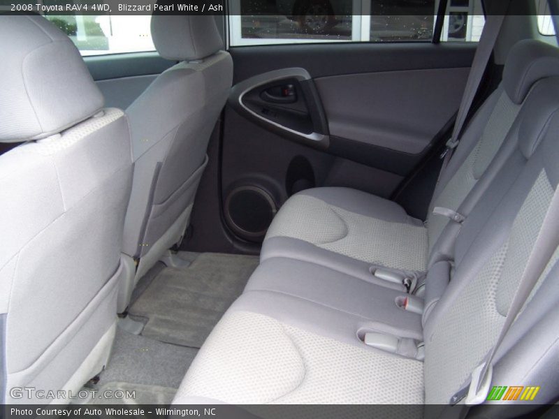 Blizzard Pearl White / Ash 2008 Toyota RAV4 4WD