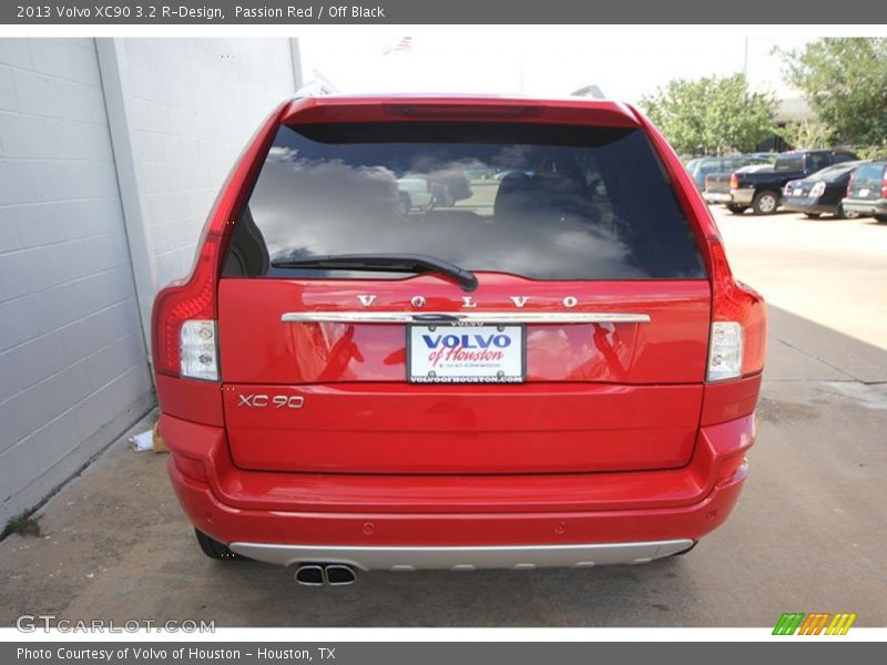 Passion Red / Off Black 2013 Volvo XC90 3.2 R-Design