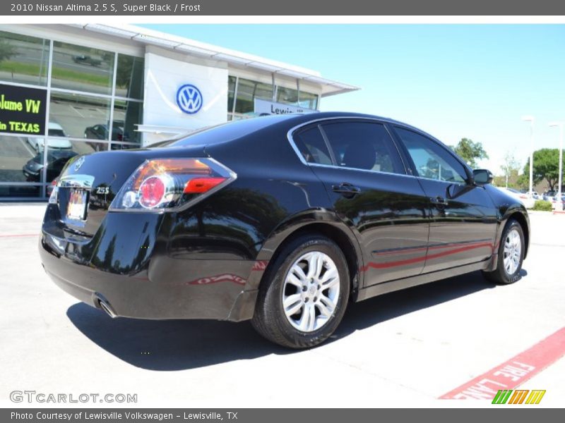 Super Black / Frost 2010 Nissan Altima 2.5 S
