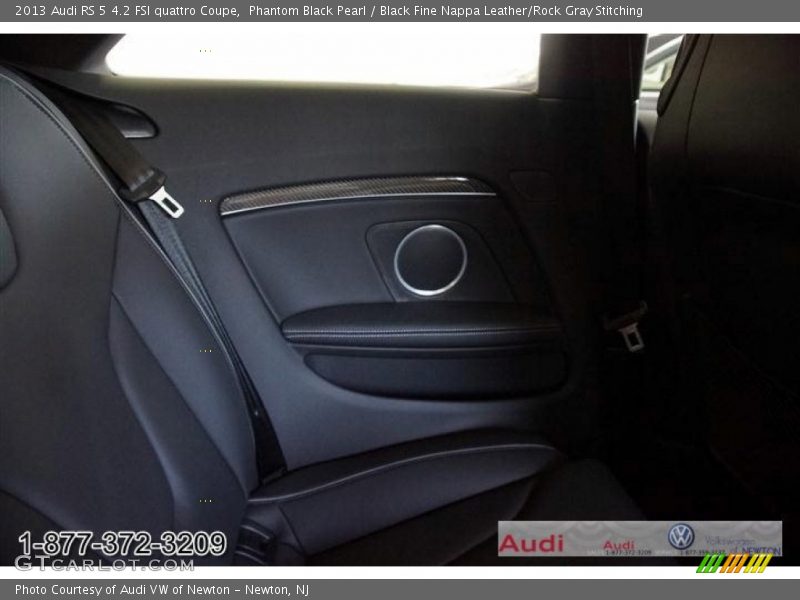 Phantom Black Pearl / Black Fine Nappa Leather/Rock Gray Stitching 2013 Audi RS 5 4.2 FSI quattro Coupe