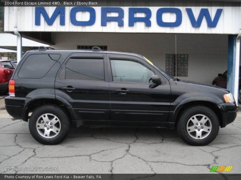 Black / Ebony Black 2004 Ford Escape Limited 4WD
